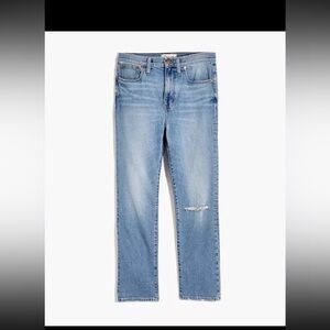 Madewell The High-Rise Slim Boyjean in Summit Wash size 26